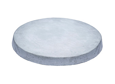 LIGHT GREY CONCRETE PAVER ROUND 300mm