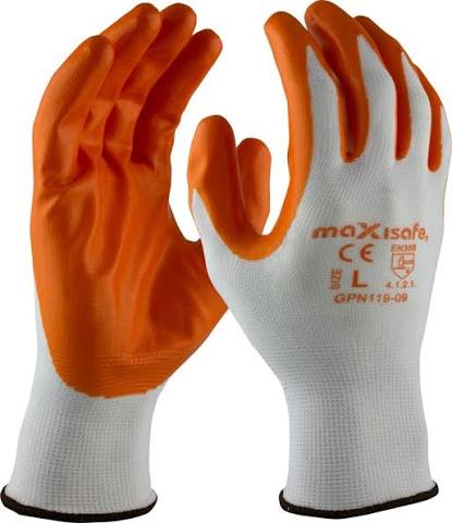 Orange Gloves 5 Pack